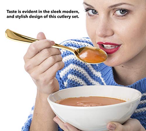 Stock Your Home 125 Disposable Heavy Duty Plastic Forks, Fancy Plastic Silverware Looks Like Real Cutlery - Utensils Perfect for Catering Events, Restaurants, Parties and Weddings (Silver)