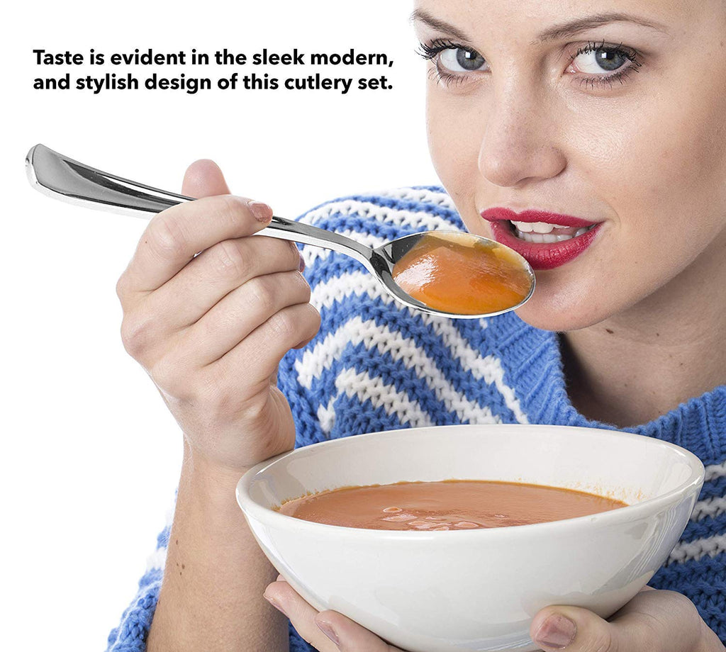 Stock Your Home 125 Disposable Heavy Duty Plastic Forks, Fancy Plastic Silverware Looks Like Real Cutlery - Utensils Perfect for Catering Events, Restaurants, Parties and Weddings (Silver)